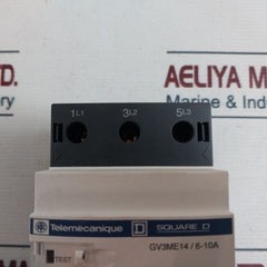 Telemecanique Gv3Me14/6-10A Motor Circuit Breaker