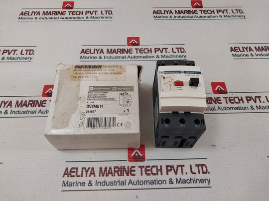 Telemecanique Gv3Me14/6-10A Motor Circuit Breaker 75°C