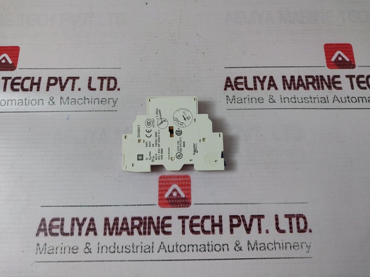 Telemecanique Gvan11 Auxiliary Contact Block 552.01.16.014, 240V 6A