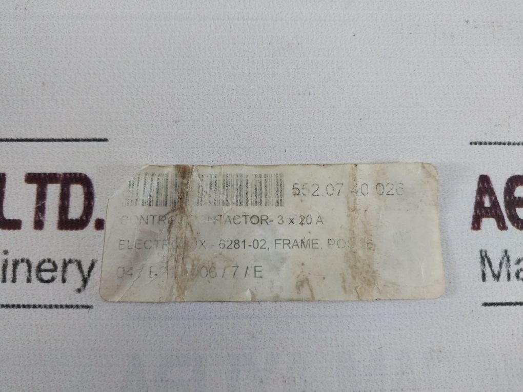 Telemecanique Contactor La1-d40 A 65 Auxiliary Relay Switch Block