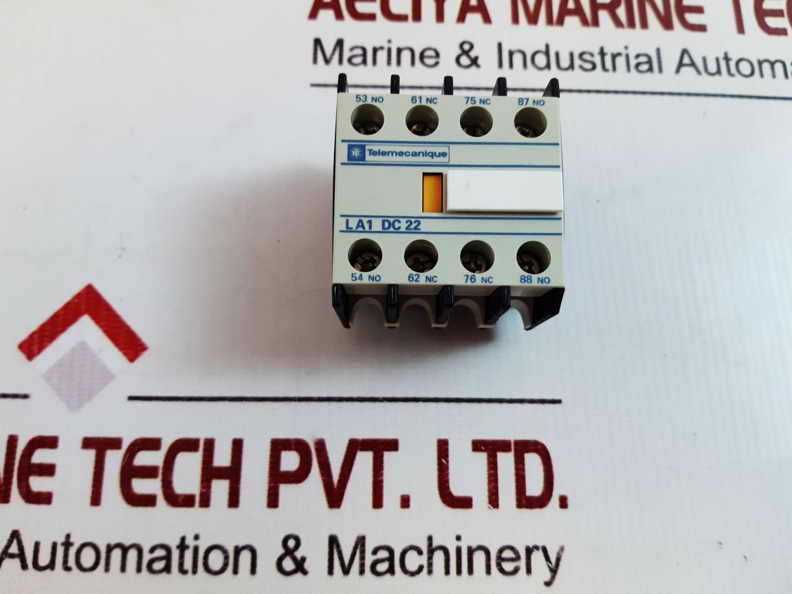 Telemecanique La1 Dc 22 Auxiliary Contact Block