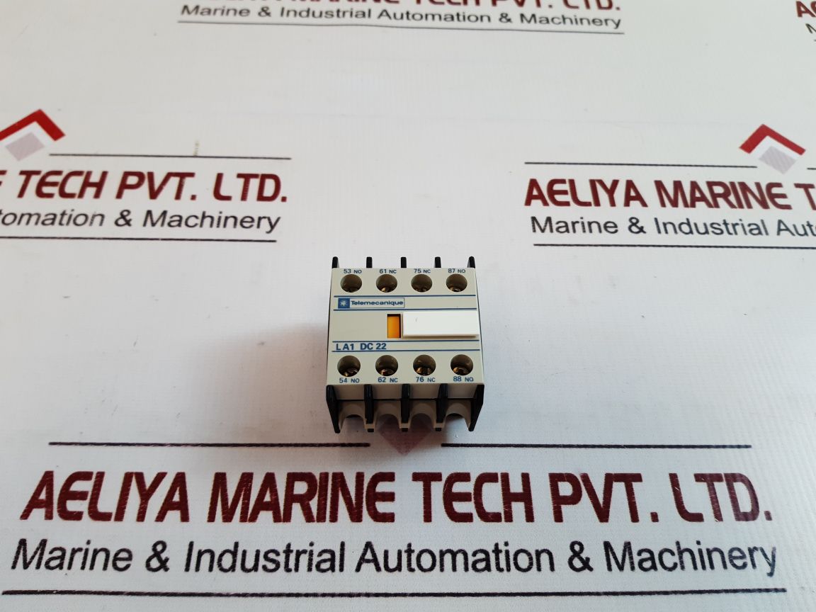 Telemecanique La1 Dc 22 Auxiliary Contact Block
