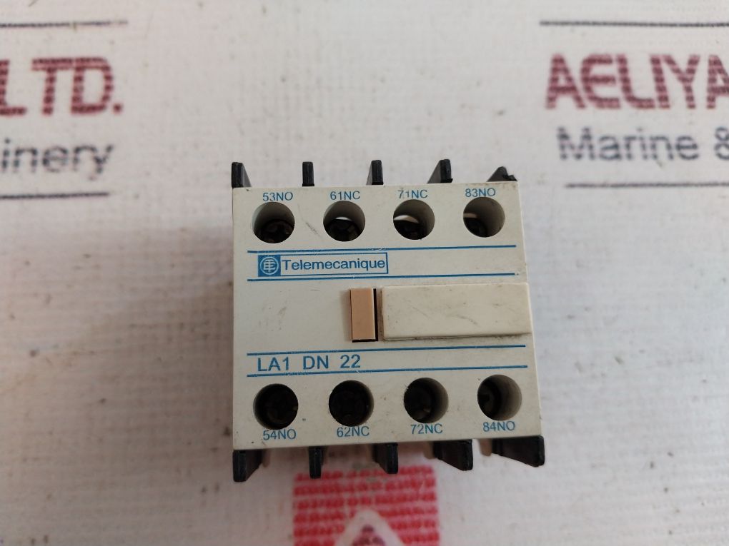 Telemecanique La1 Dn 22 Contact Block – Aeliya Marine Tech