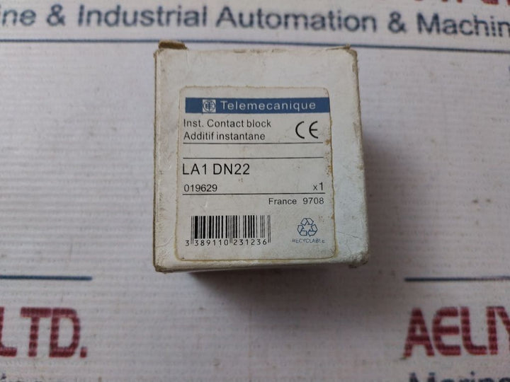 Telemecanique La1 Dn 22 Contact Block 10A