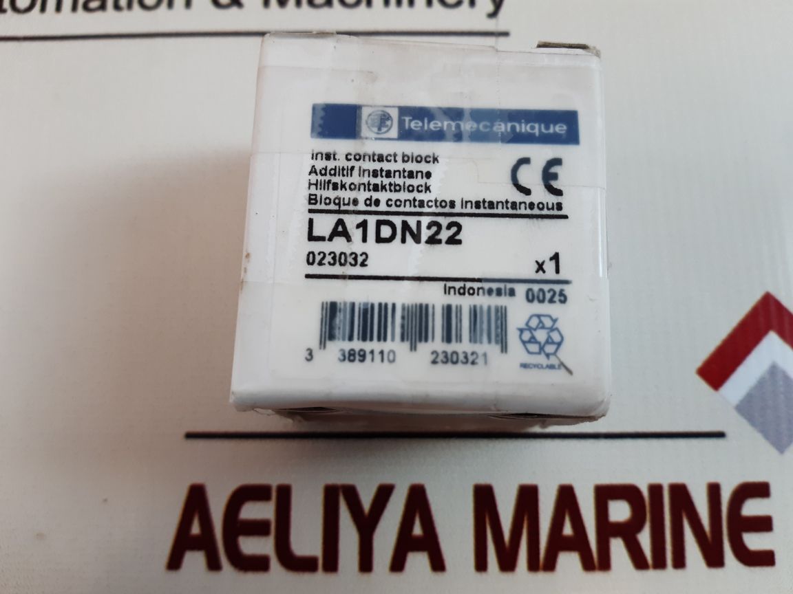 Telemecanique La1 Dn 22 Inst. Contact Block