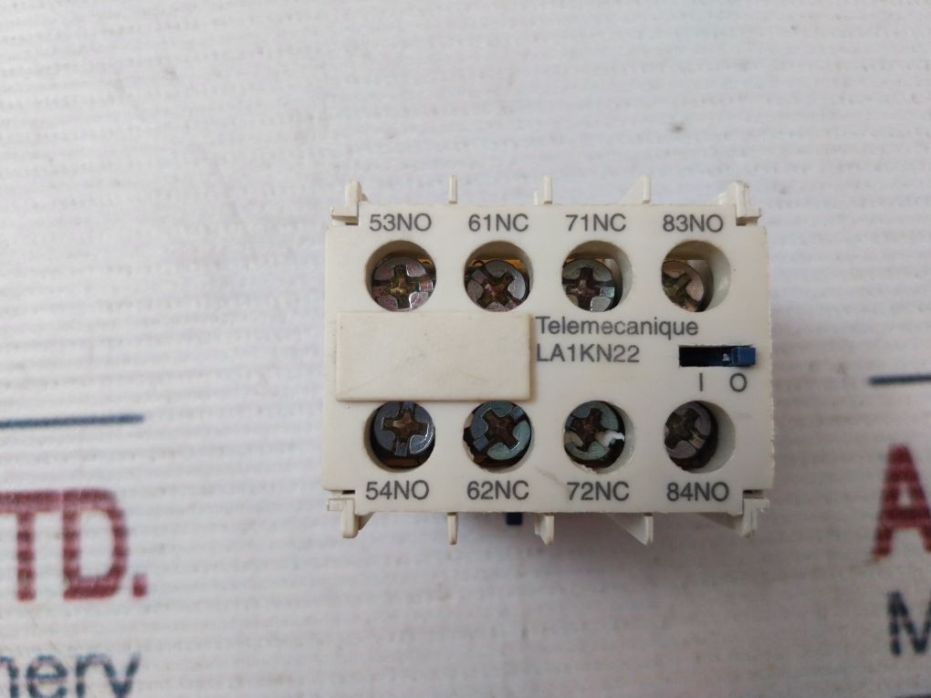 Telemecanique La1Kn22 Auxiliary Contact Block 10A