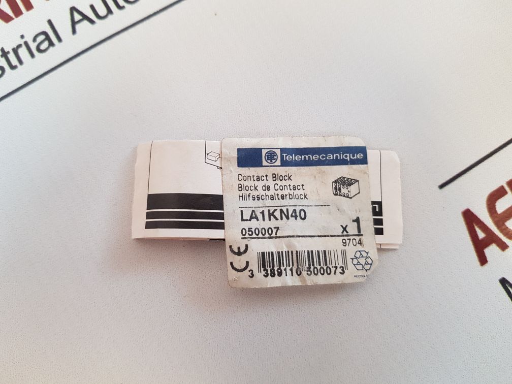 Telemecanique La1Kn40 Contact Block