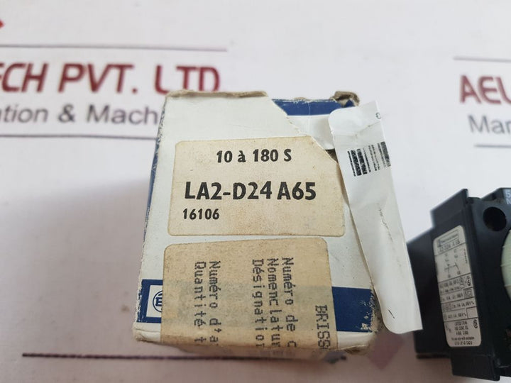 Telemecanique la2-d24 a 65 time delay block