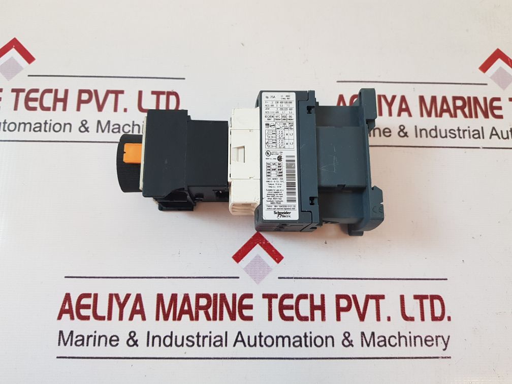 Telemecanique Lc1D12 Contactor With La2 Dt2 Travail On Delay
