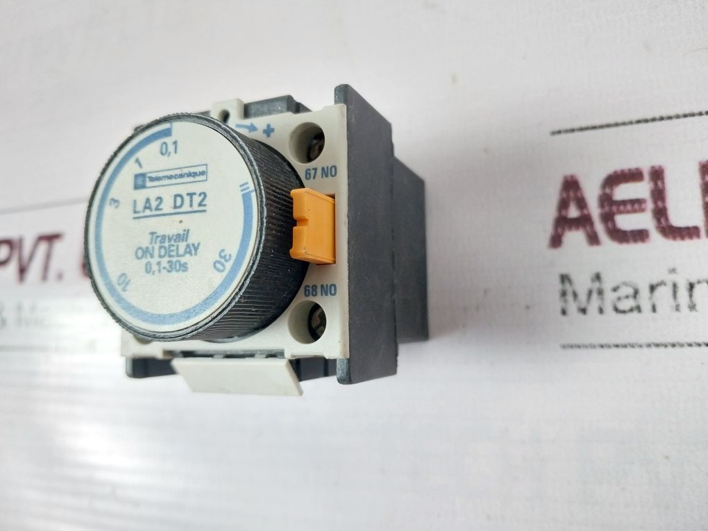 Telemecanique La2 Dt2 Time Delay Block 0.1~30S