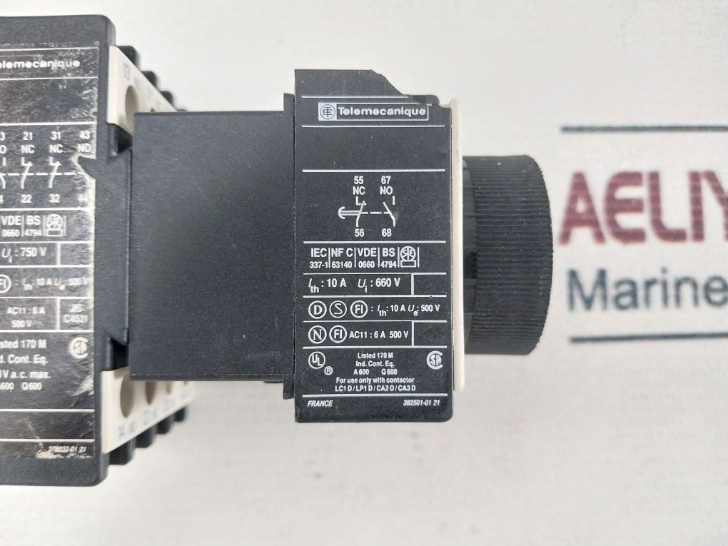 Telemecanique La2 Dt2 Time Delay Block 750 V