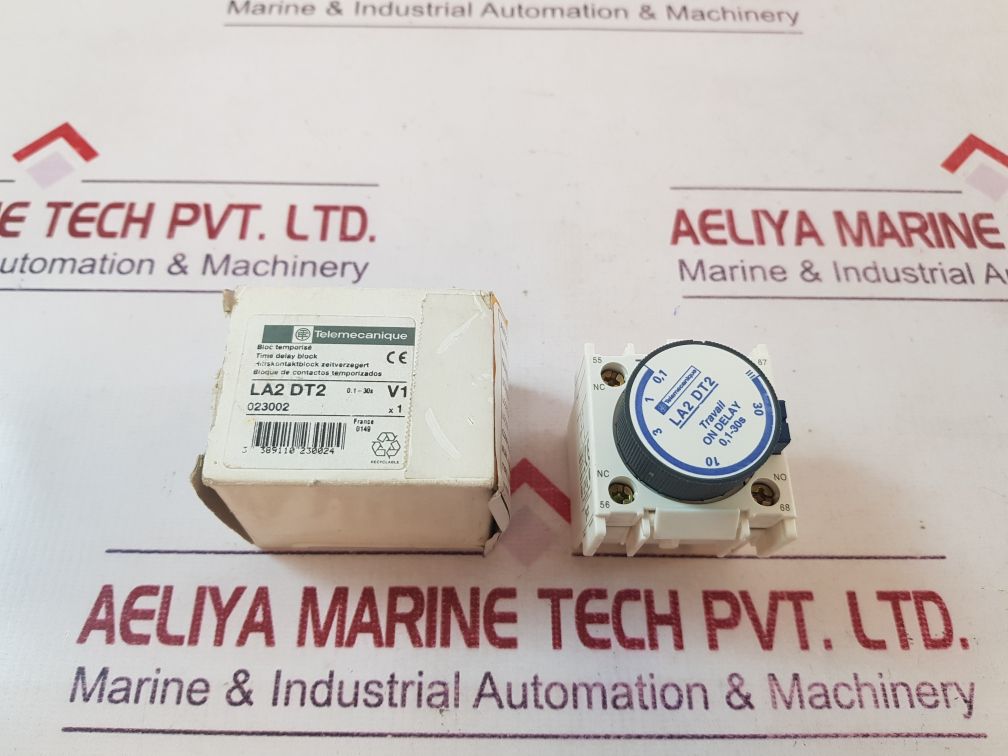 Telemecanique La2 Dt2 Time Delay Block 0,1 - 30S
