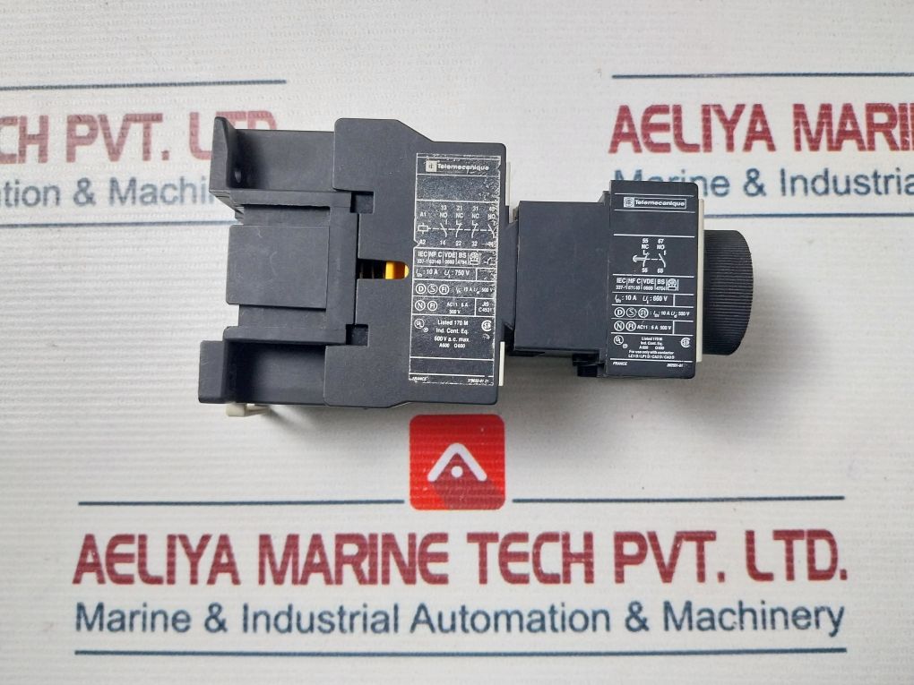 Telemecanique La2 Dt2 Time Delay Contact Block