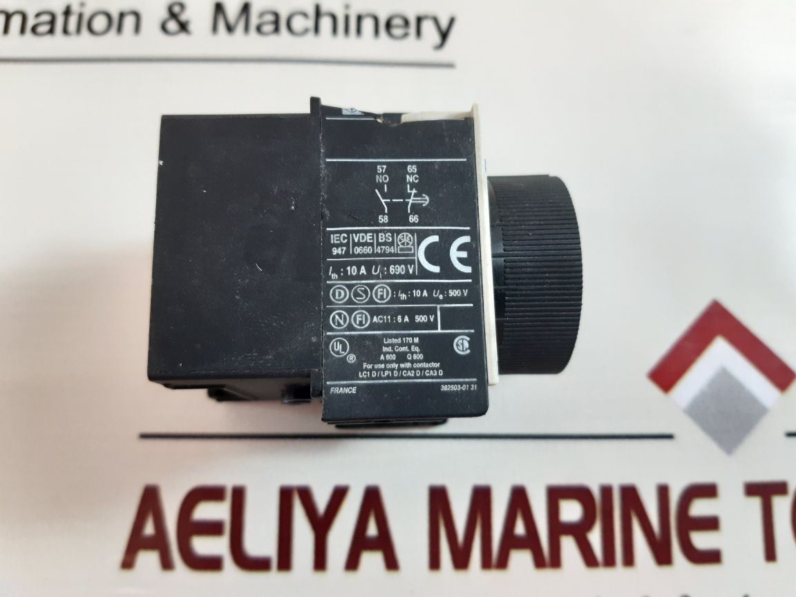 Telemecanique la3 dr2 off delay 0,1-30s