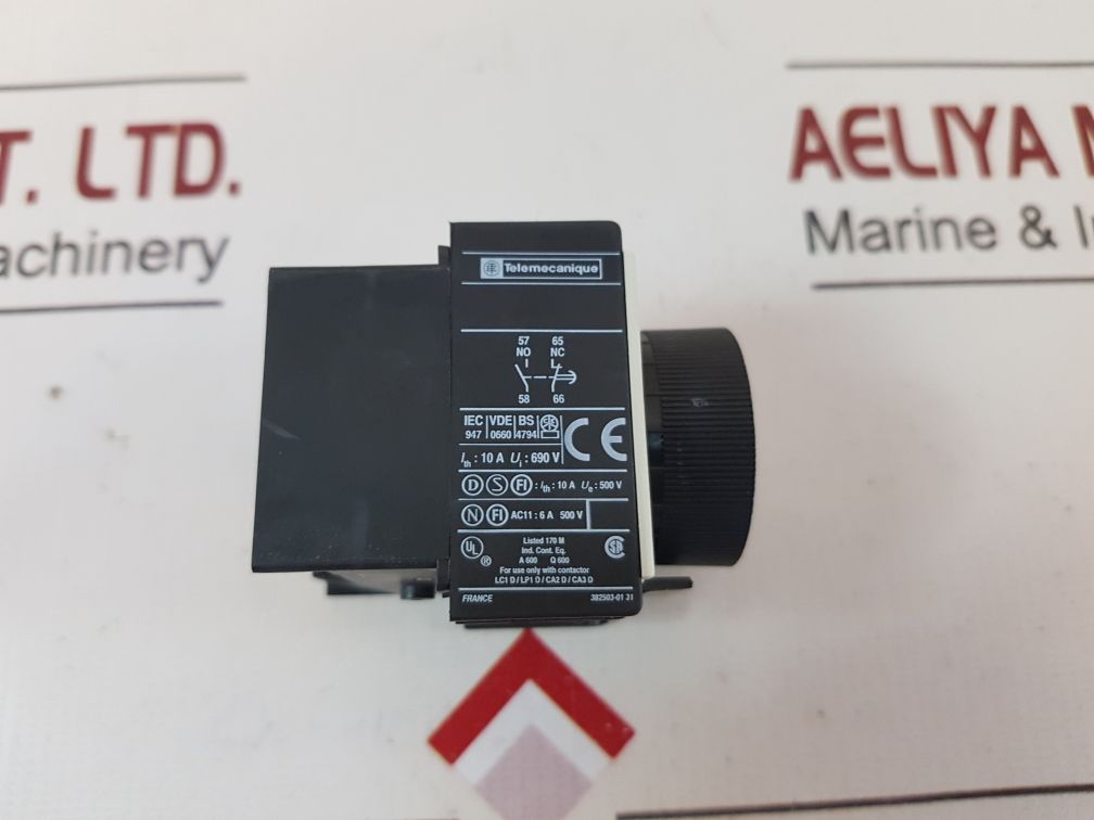 Telemecanique La3 Dr2 Time Delay Block