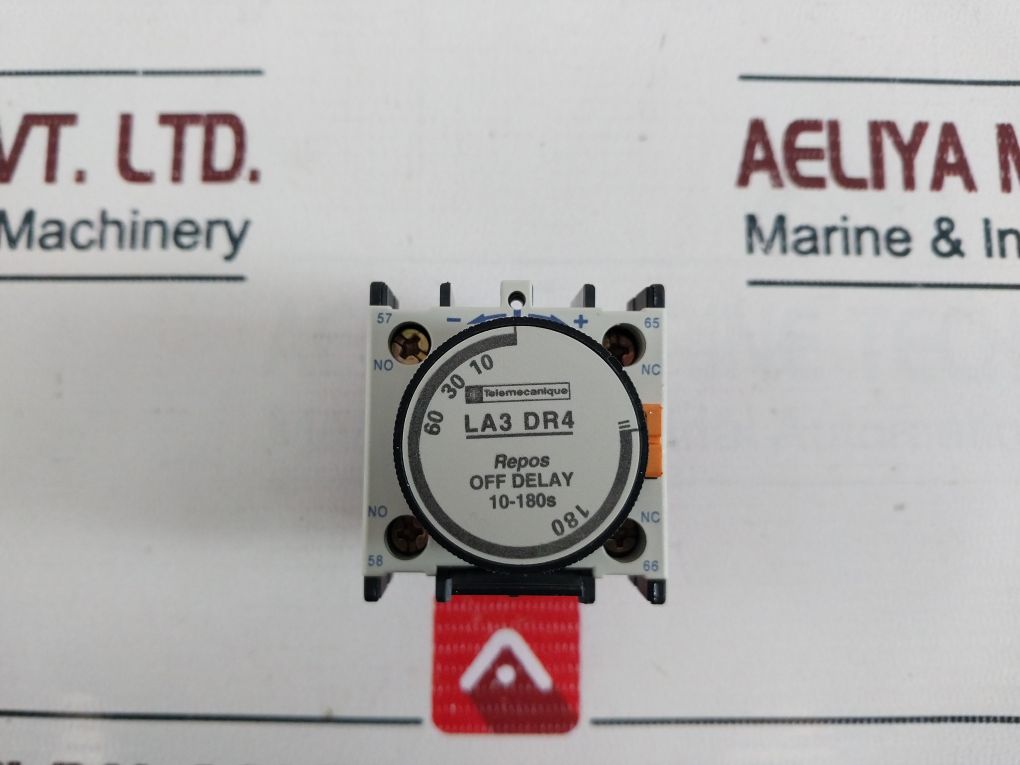 Telemecanique La3 Dr4 Time Delay Block