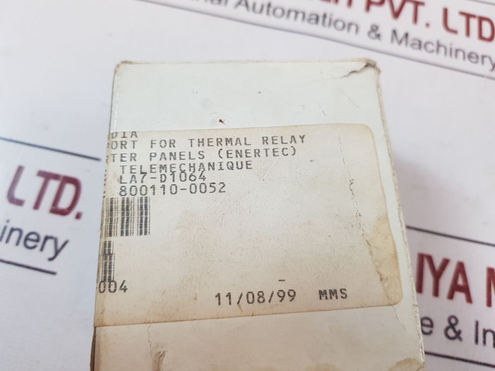 Telemecanique la7-d1064 thermal relay block