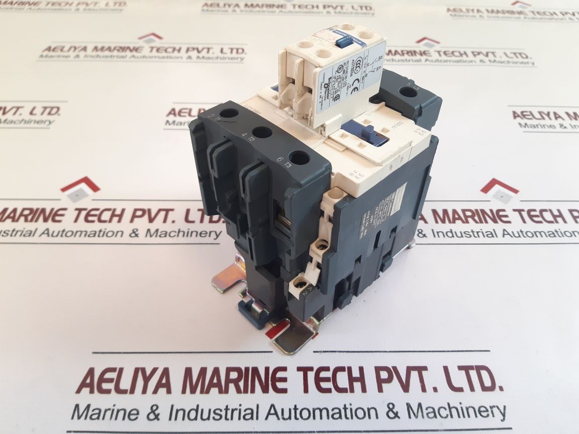 Telemecanique Lc1 D80 (Lc1 D8011) Contactor With Ladn11 La1 Dn 11 Contact Block