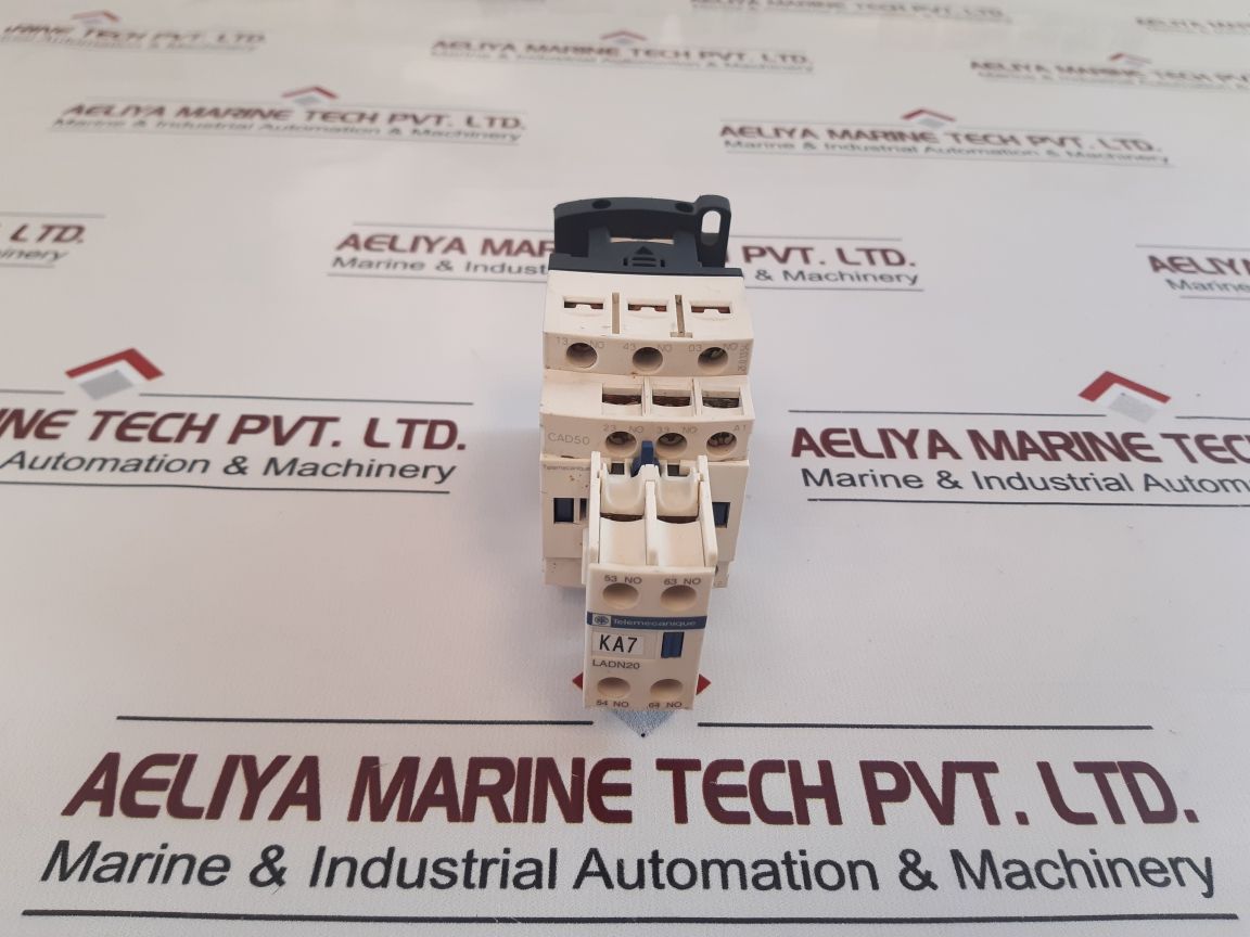 Telemecanique Cad50 Contactor With Ladn20 Contact Block