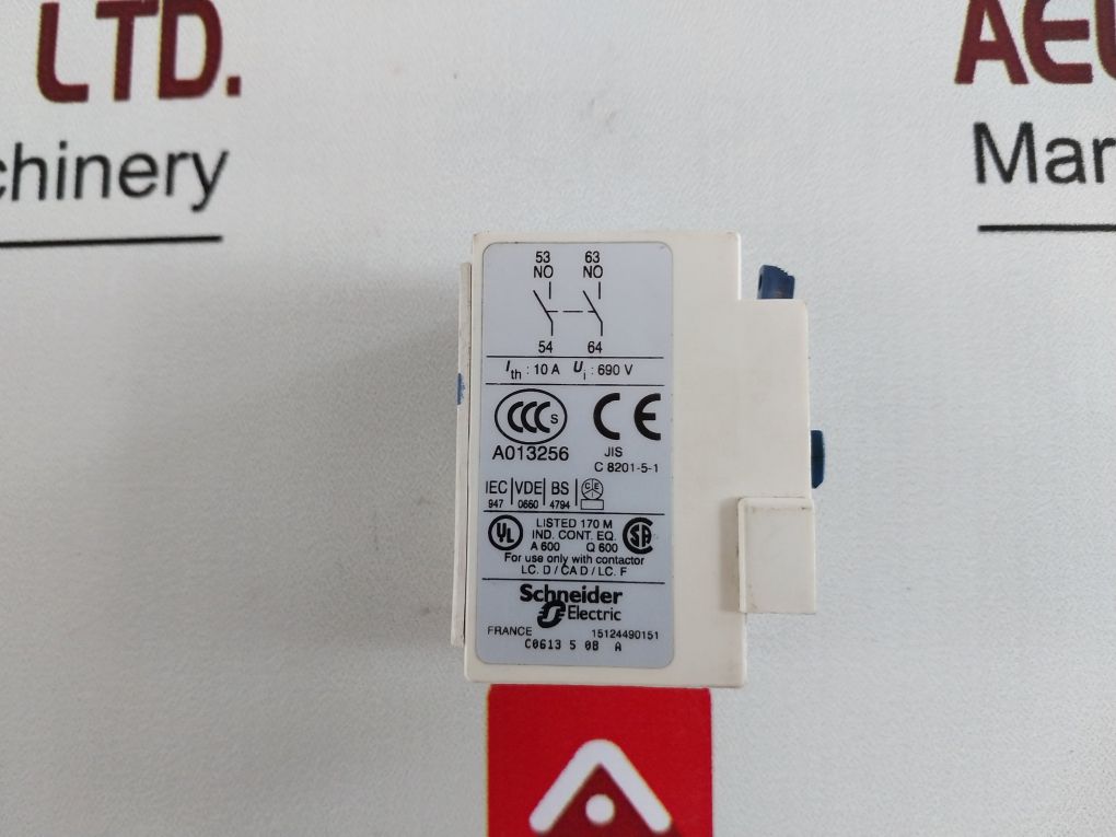 Telemecanique Ladn20 Auxiliary Contact Block