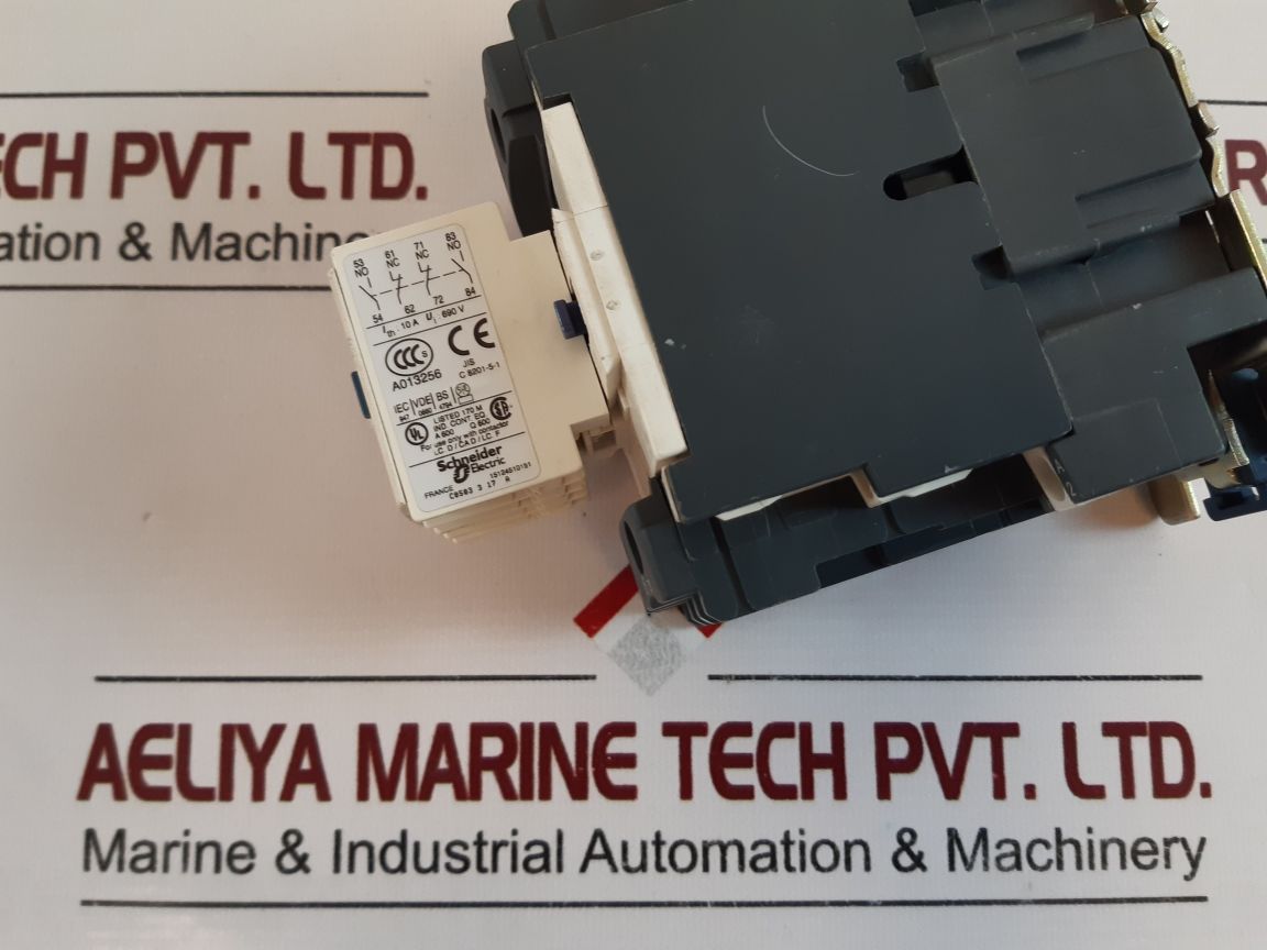 Telemecanique Lc1 D50 (Lc1 D5011) Contactor With Ladn22 La1 Dn22 Contact Block