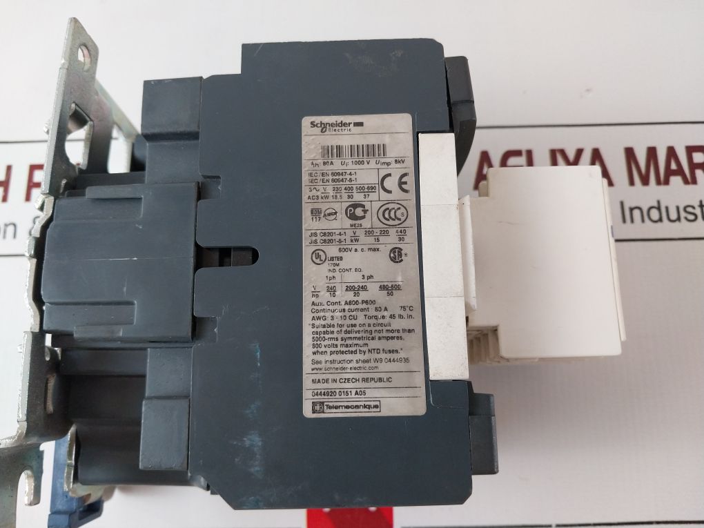 Telemecanique Lc1D65+Ladn22 Contactor