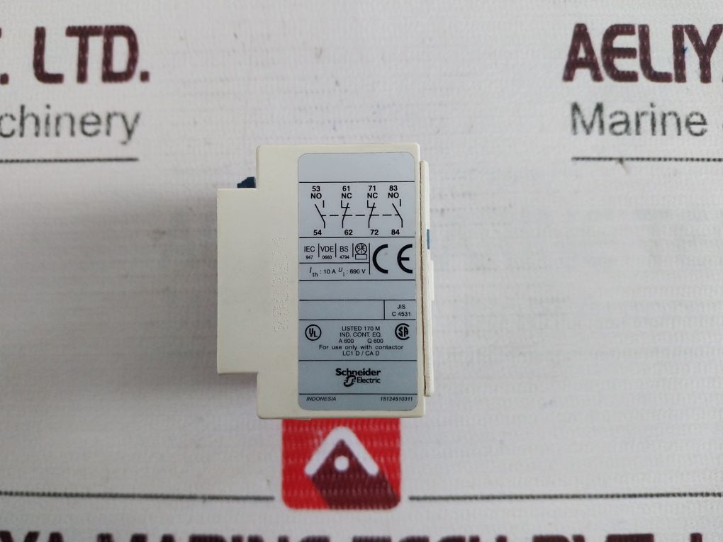 Telemecanique Ladn22 Square D Auxiliary Contact Block