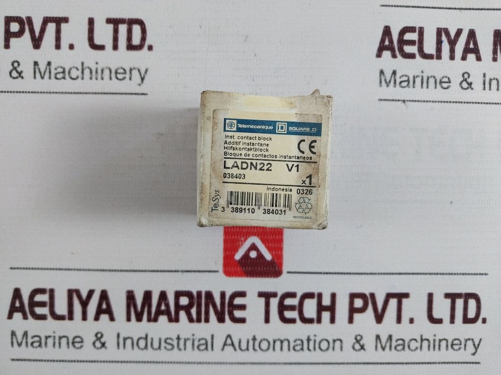 Telemecanique Ladn22 Square D Auxiliary Contact Block
