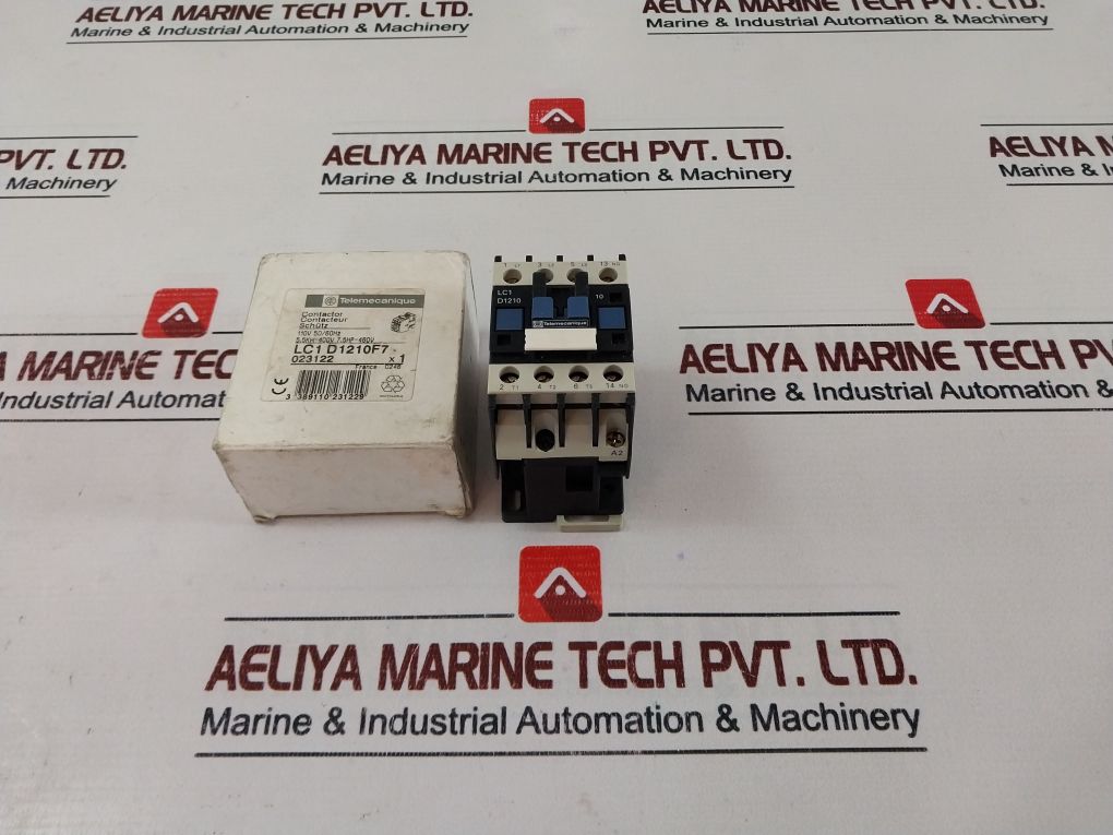 Telemecanique Lc1 D1210F7 Contactor 110V 50/60Hz