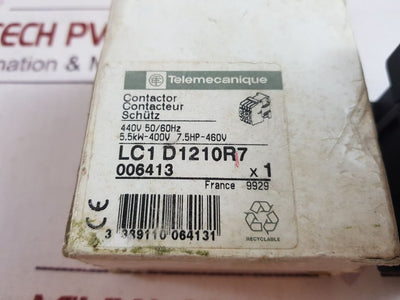 Telemecanique lc1 d12 10 contactor