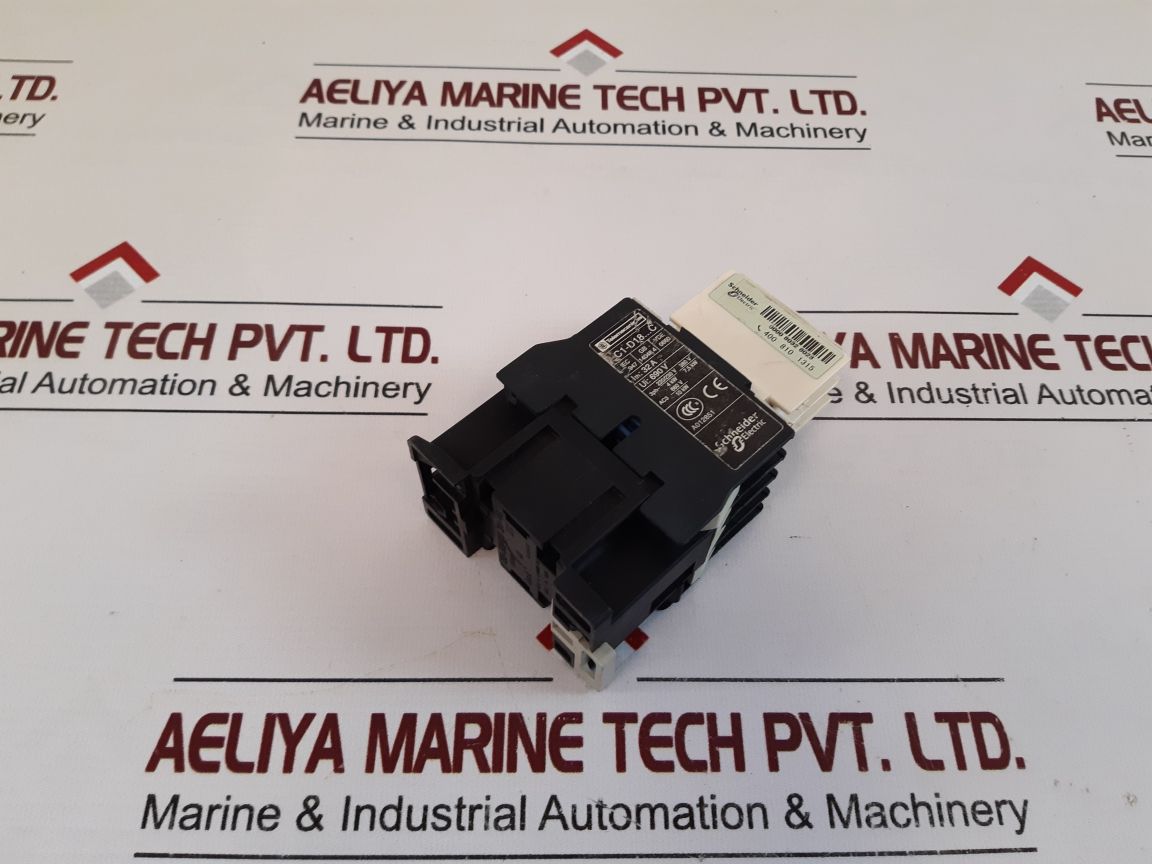 Telemecanique Lc1 D18 0 Contactor With Ladn20 Contact Block