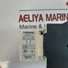 Telemecanique Lc1 D18 0 Contactor With Ladn20 Contact Block