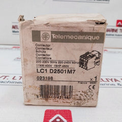 Telemecanique Lc1 D2501M7 Contactor 40A 1000V