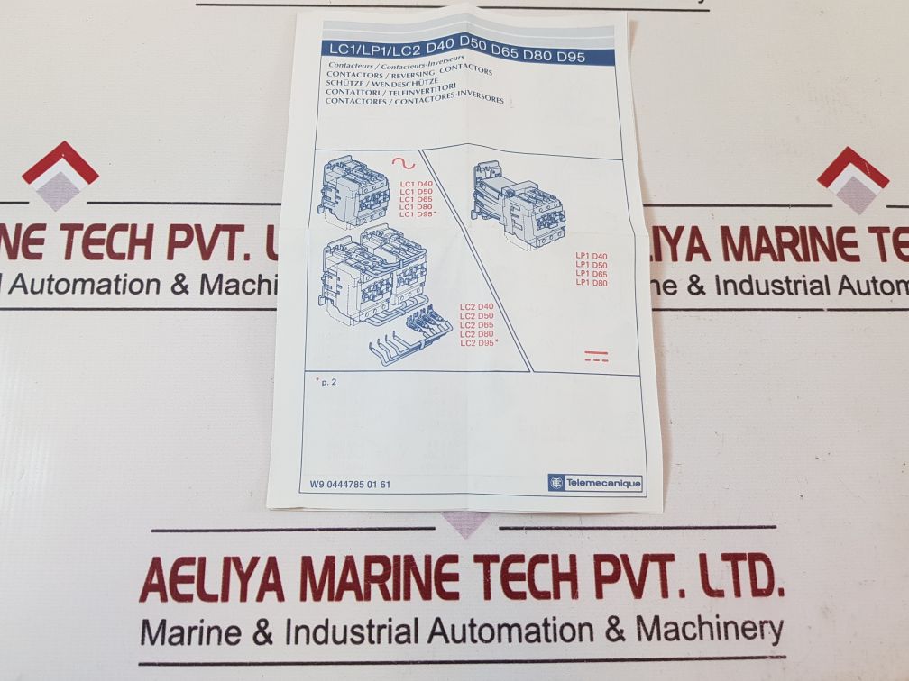 Telemecanique lc1 d4011 contactor