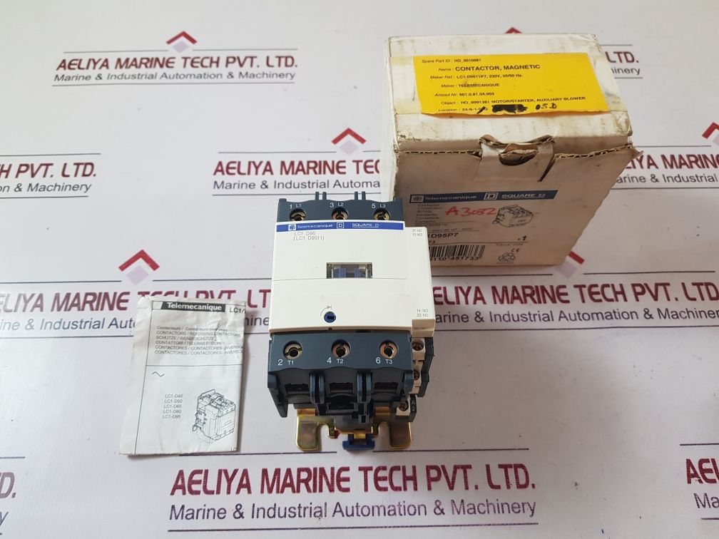 Telemecanique/schneider electric lc1 d9511 contactor