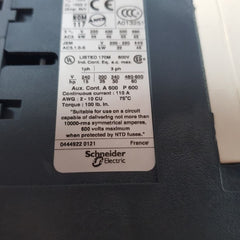 Telemecanique/schneider electric lc1 d9511 contactor