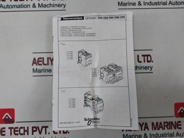 Telemecanique Square D Lc1 D95P7 Contactor 045173 230V 50/60Hz