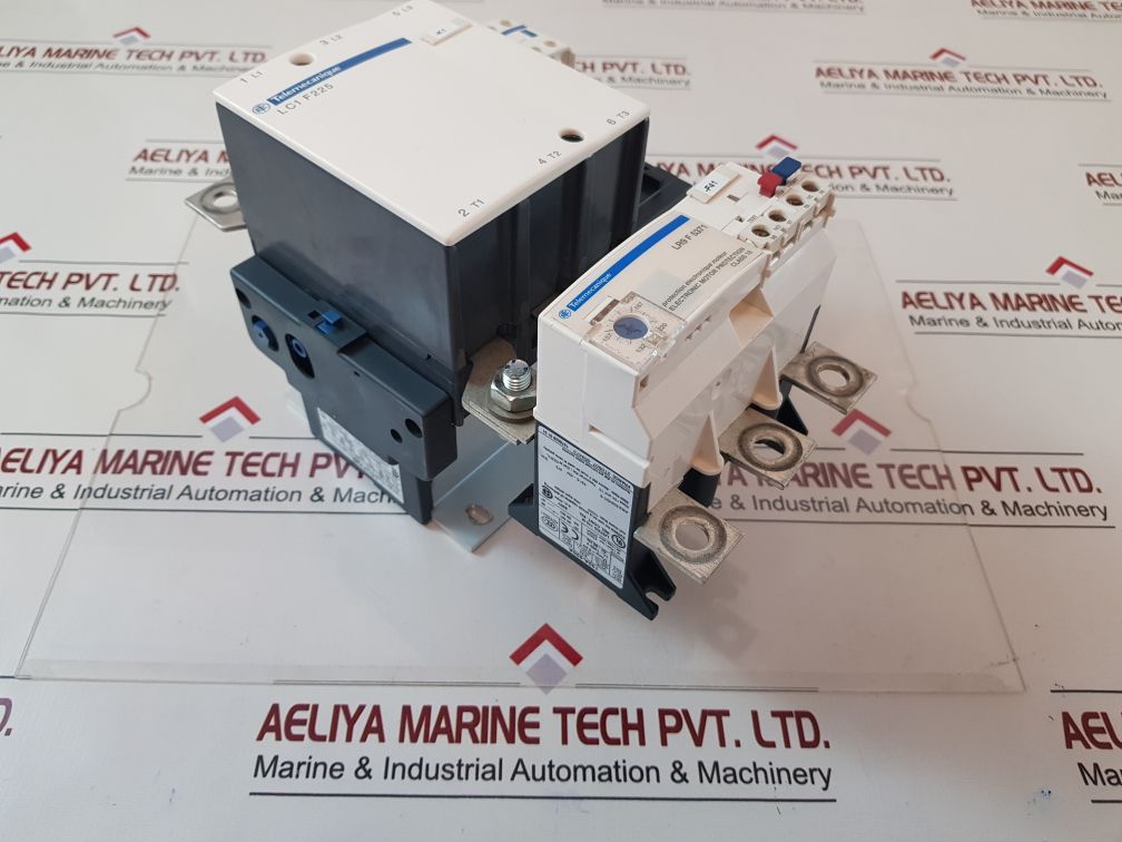Telemecanique Lc1 F225 Contactor With Lr9 F 5371 Overload Relay
