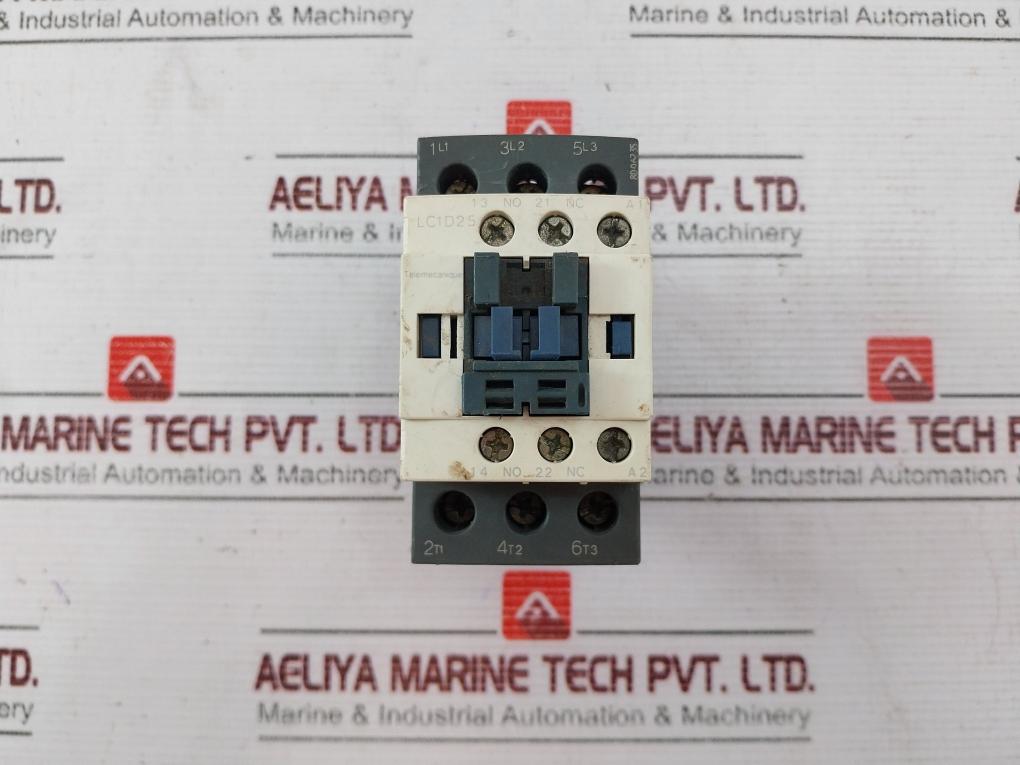 Telemecanique Lc1D25 Contactor 40A 220V 50/60Hz