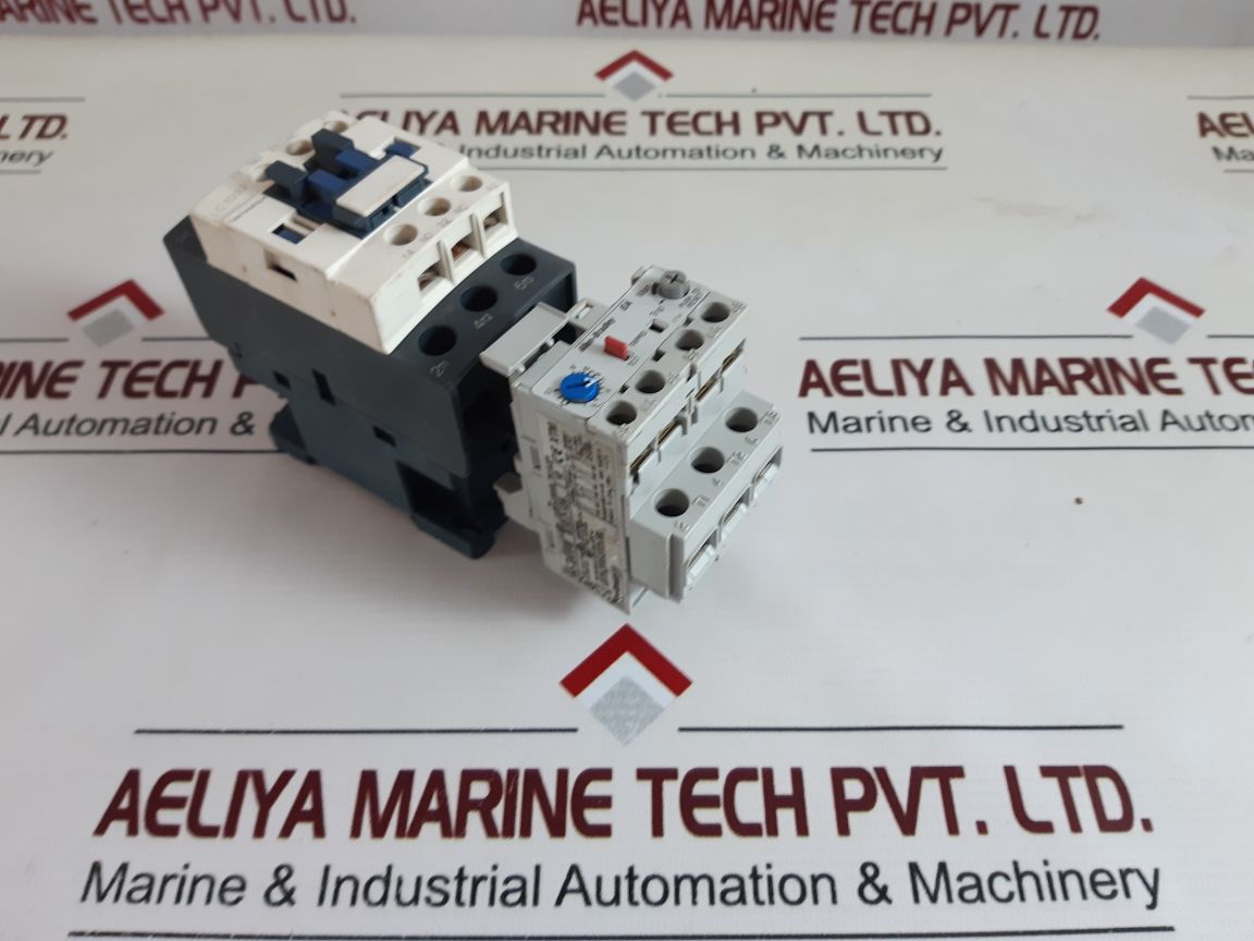 Telemecanique Lc1D32 Power Contactor With Allen-bradley 193-ea1Fb Overload Relay