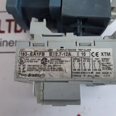 Telemecanique Lc1D32 Power Contactor With Allen-bradley 193-ea1Fb Overload Relay