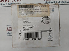 Telemecanique Lc1D50P7 Contactor 042196 230V 50/60Hz
