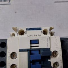 Telemecanique Lc1Dt25 Contactor With Lad8N20 Auxiliary Contact Block
