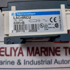 Telemecanique Lc1Dt25 Contactor With Lad8N20 Auxiliary Contact Block