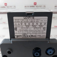 Telemecanique Lc1F115 Contactor Free Shipping