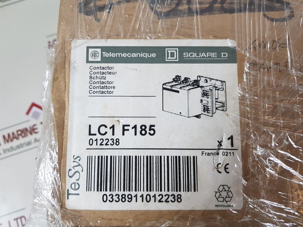 Telemecanique Square D Lc1F185 Contactor