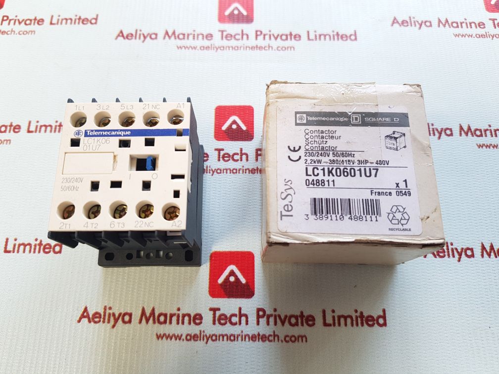 Telemecanique Lc1K0601U7 Contactor