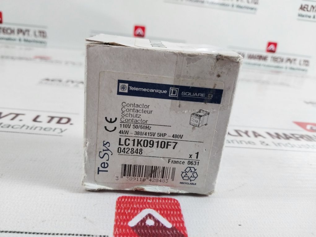 Schneider/Telemecanique Lc1K0910F7 Magnetic Contactor 110V 50/60Hz