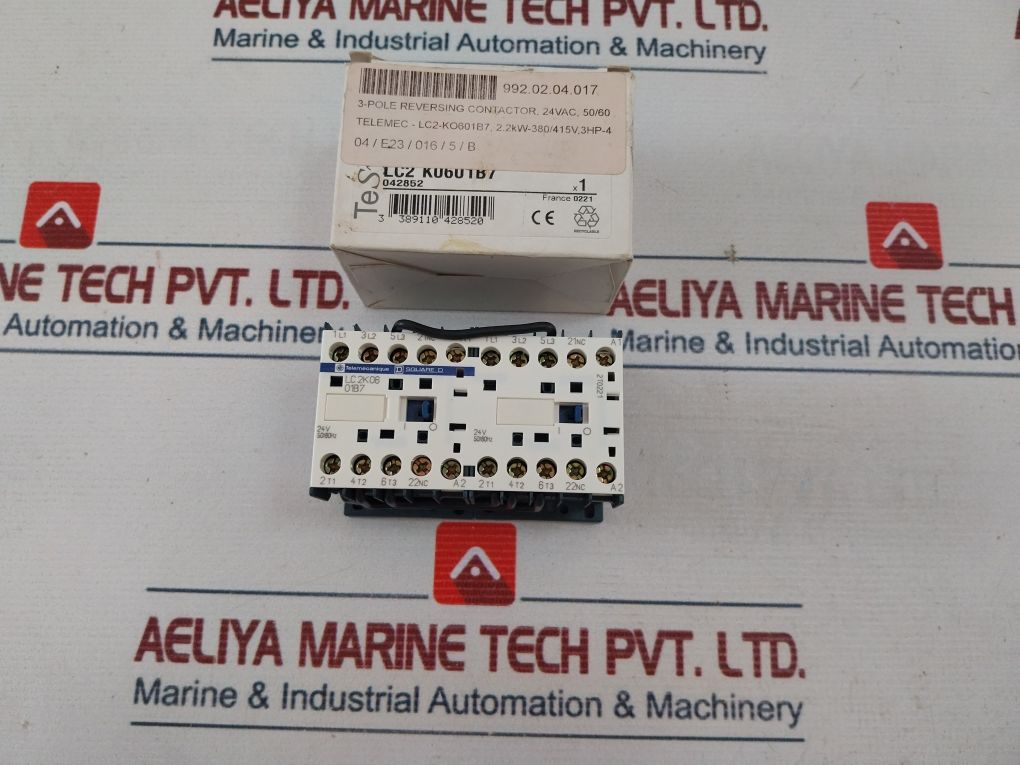 Telemecanique Lc2K06 01B7 3-pole Reversing Contactor