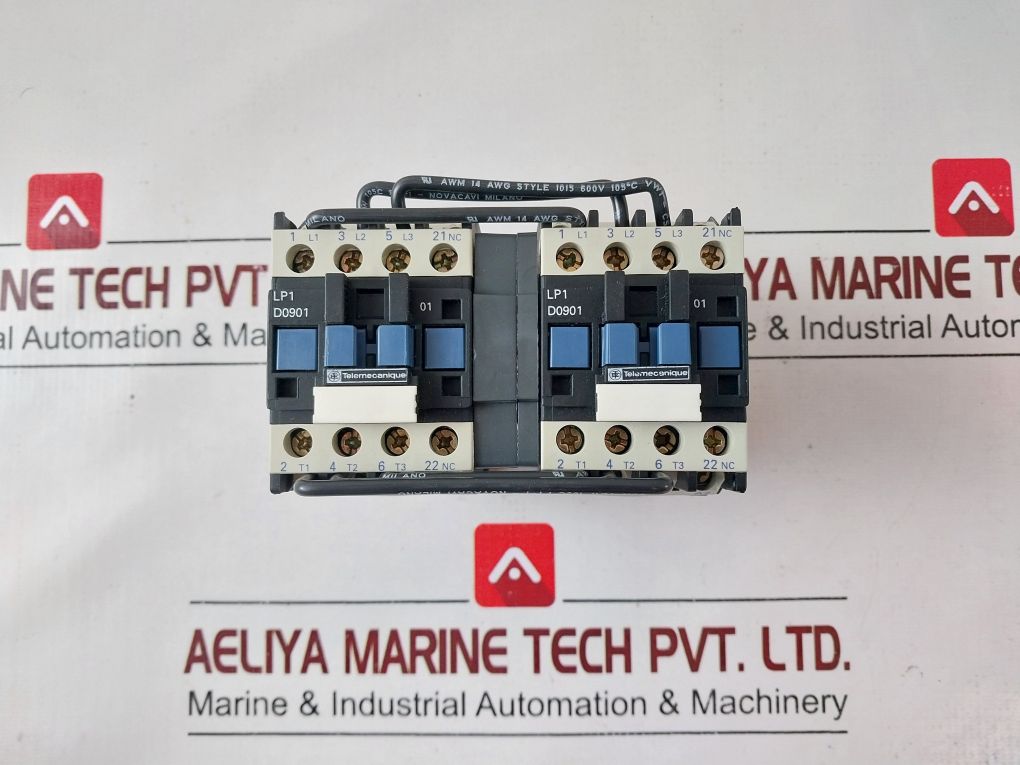 Telemecanique Lp1 D0901 Reversing Contactor